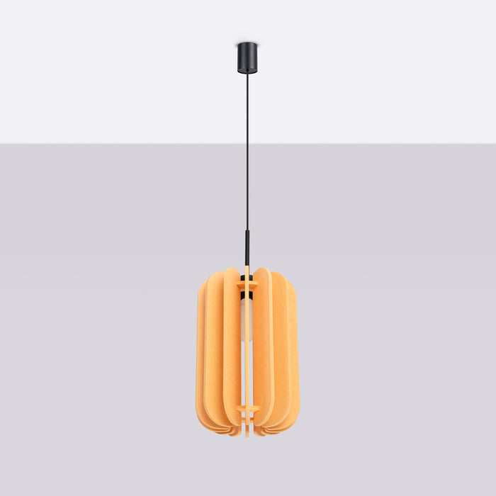 SOLLUX SL.1858 Lámpara colgante MULA 27 amarillo amarillo/negro