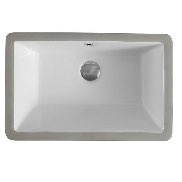 AQUORE 385359 NUE 53BE Lavabo Bajo Encimera Blanco