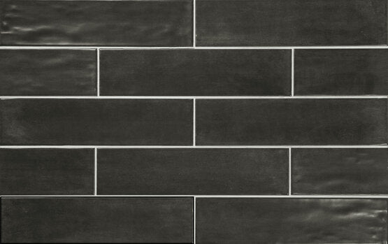 CARMEN A040527 ACQUARELLA GRAPHITE 7,5X30 Azulejo Esmaltado