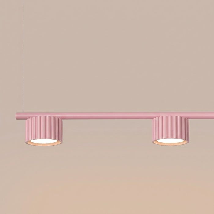 SOLLUX SL.2705 Araña AURA 4 rosa Gx53