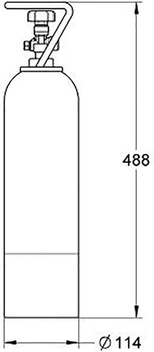 GROHE 40 423 000 CO2 Bottle