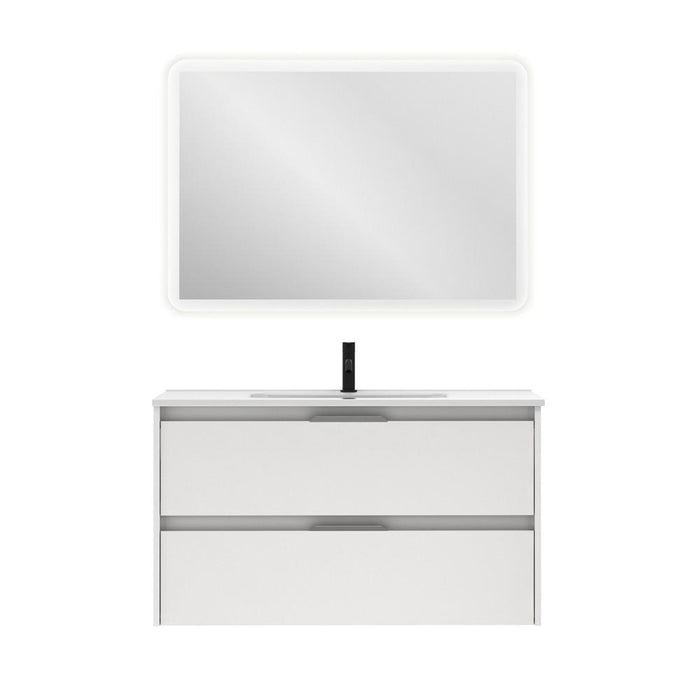 AMIZUVA C0073838 SUKI Complete Set 2 Drawers 100 White Gloss