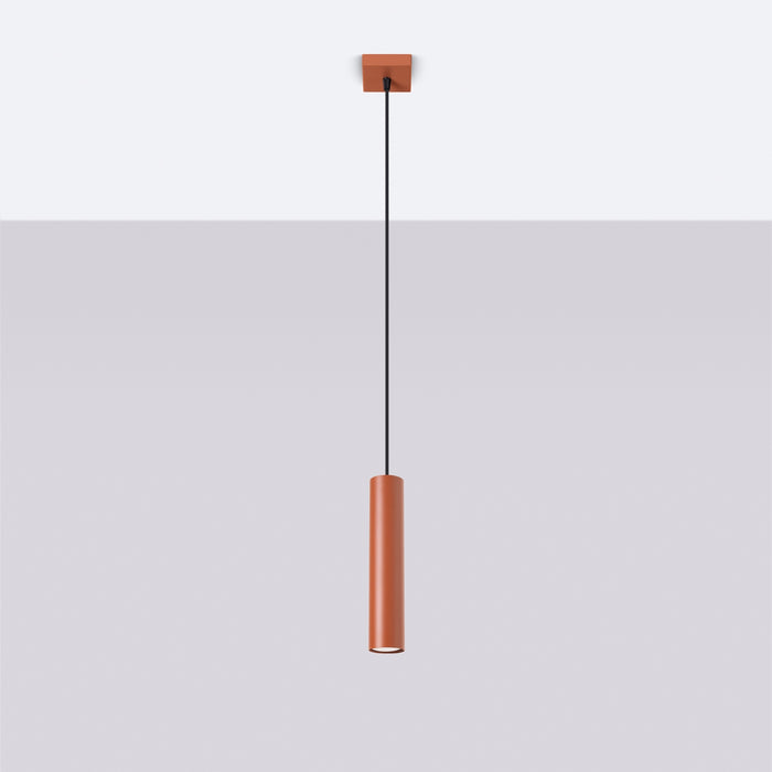 SOLLUX SL.1489 Lámpara colgante LAGOS 1 rojo ocre ocre rojo