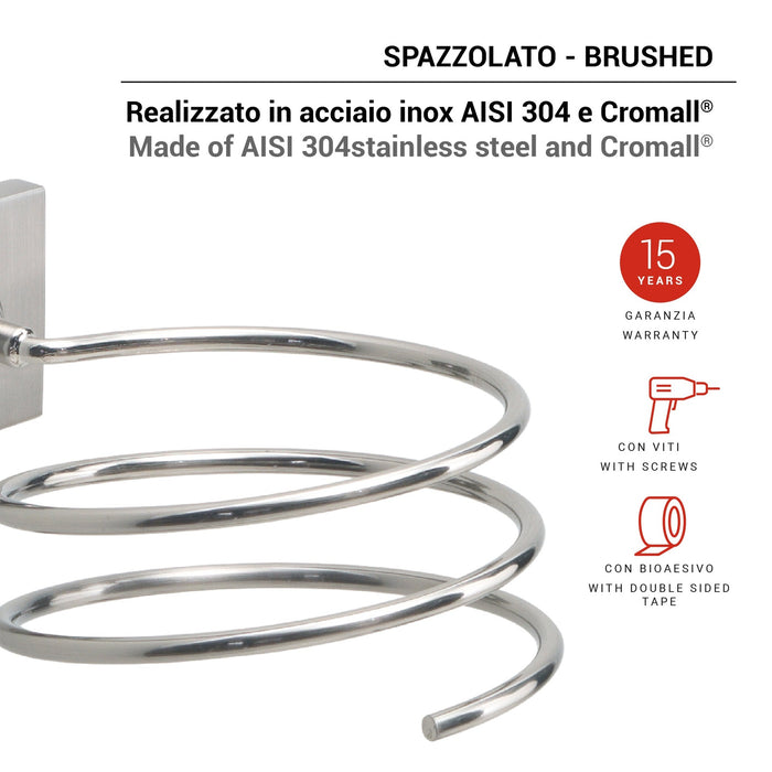 GEDY FJ553800000 FUJI Soporte Secador Cepillado