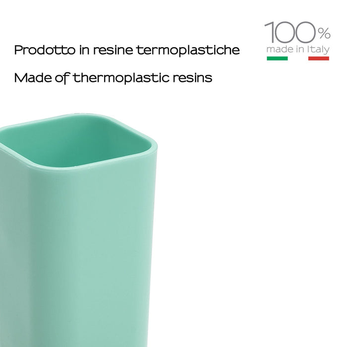 GEDY 63982700300 SEVENTY Portacepillos Aguamarina