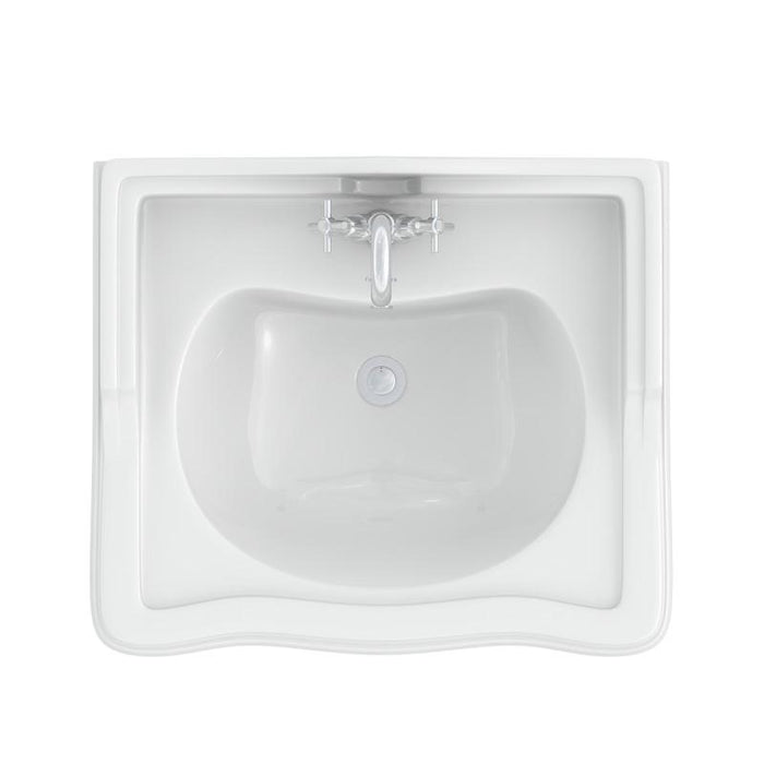 FOSSIL NATURA 00080+00081 ATENAS Sink with Pedestal