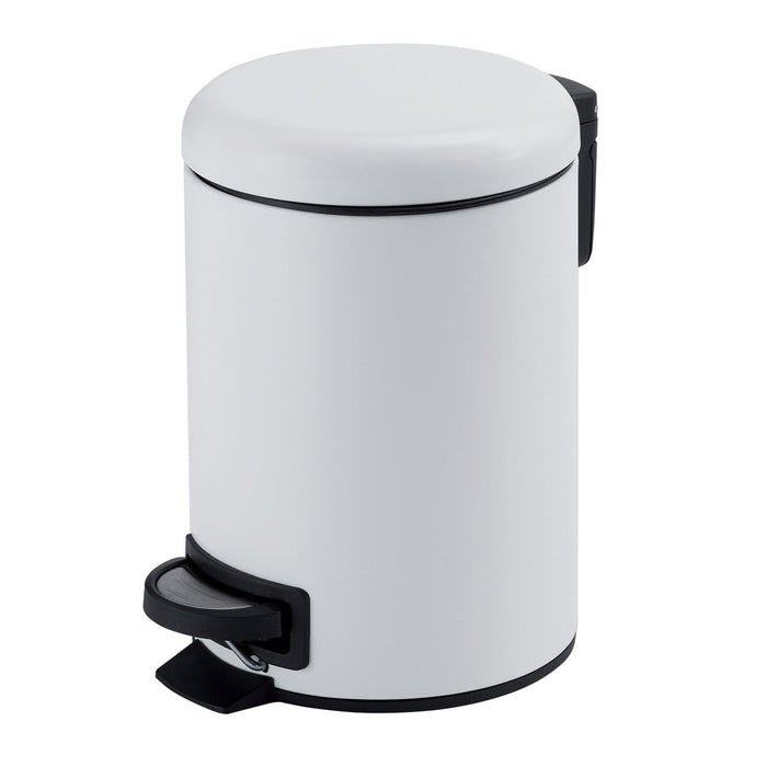 GEDY 33090200000 POTTY Papelera Con Tapa 5L Blanco Mate
