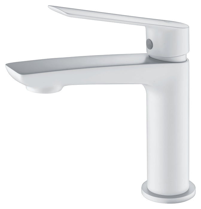 IMEX BDX023-1BL LUXOR Grifo de Lavabo Blanco Mate