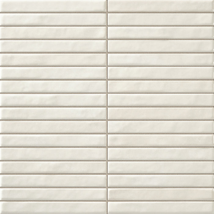 LA PLATERA PENCIL KROMO BONE 35x35 Azulejo Pasta Blanca