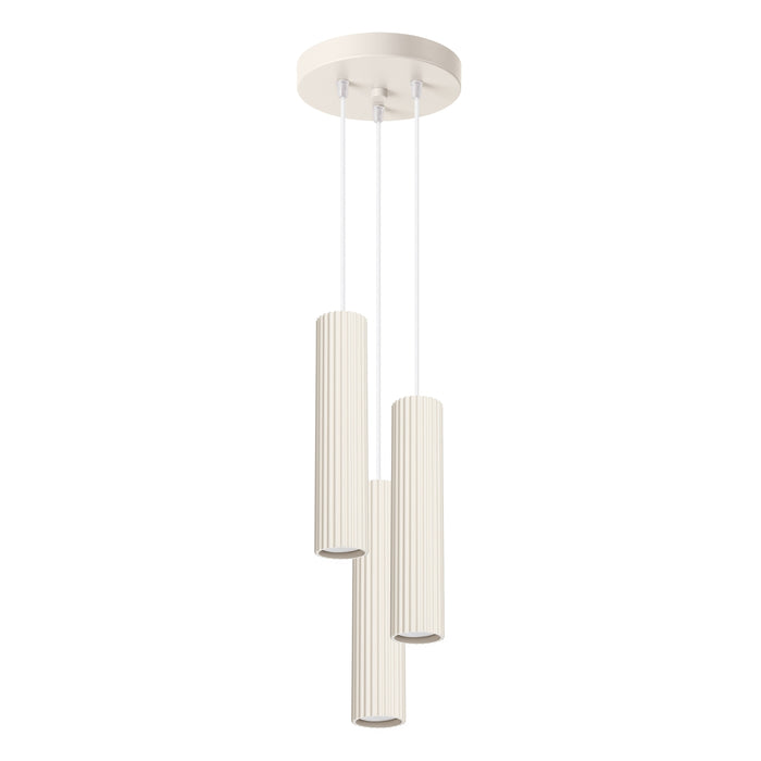 SOLLUX SL.1595 KARBON Lámpara Colgante 3p Beige