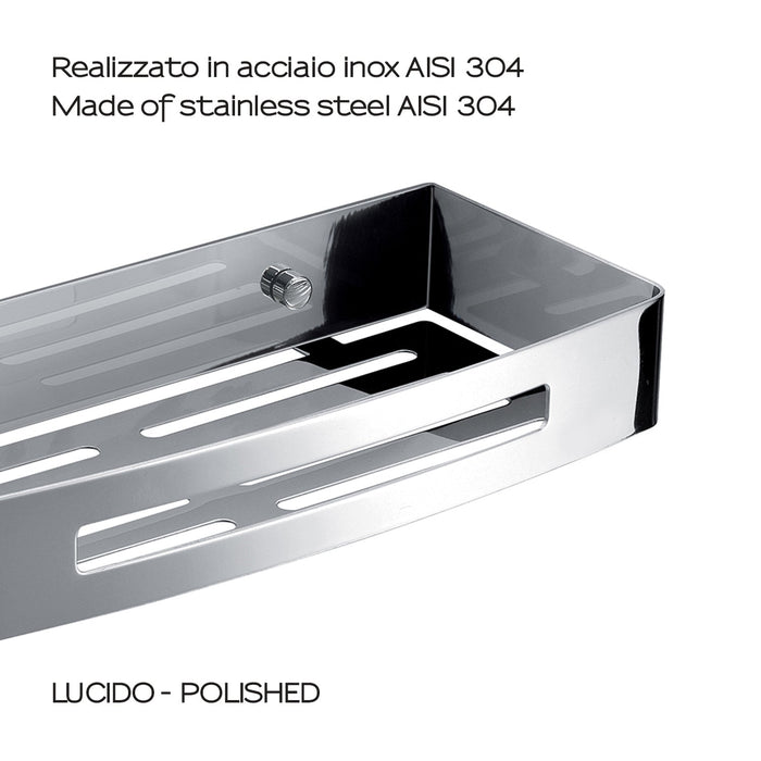 GEDY 24171300900 NERVA Portaobjetos Rectangular