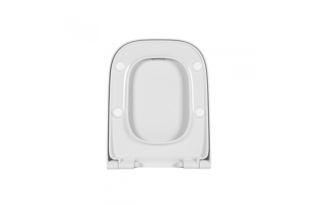 UNISAN 23461 LOOK Tapa Asiento Slim Caída Amortiguada Blanco