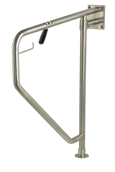 MEDICLINICS BG0089CS Horizontal Foldable Bar Matte Stainless Steel