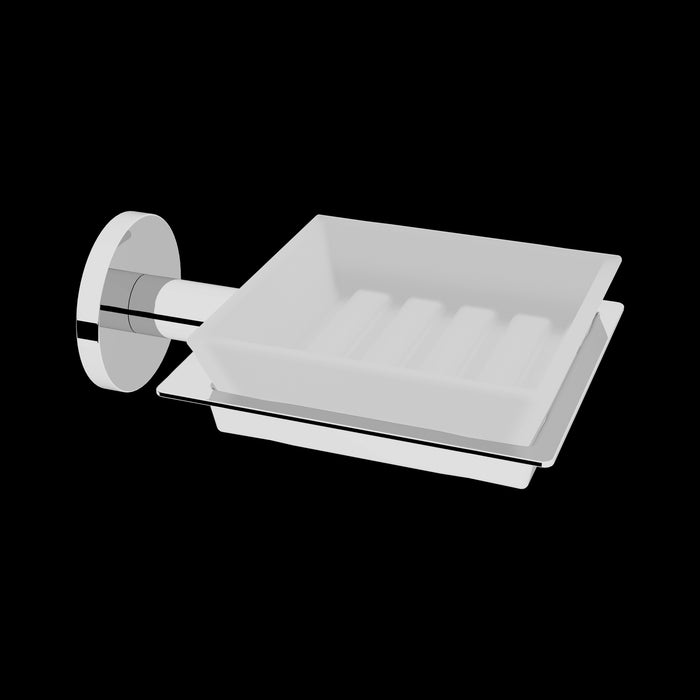 BELTRAN 20117 CHIARA Chrome Adhesive Soap Dish