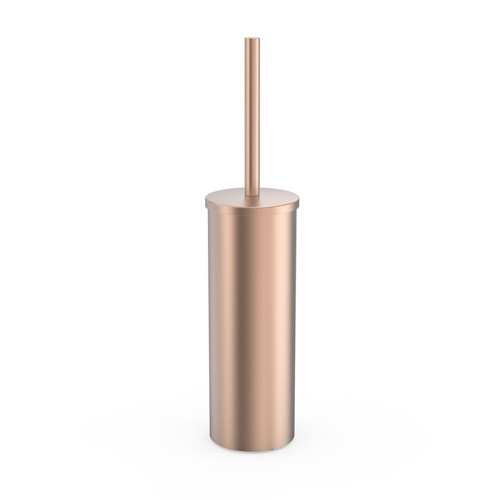 TRES 16133602OPM Round Brush Holder Matte Rose Gold 24k