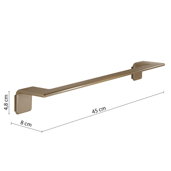 GEDY A9214588000 IL GIGLIO Toallero 45 cm oro mate