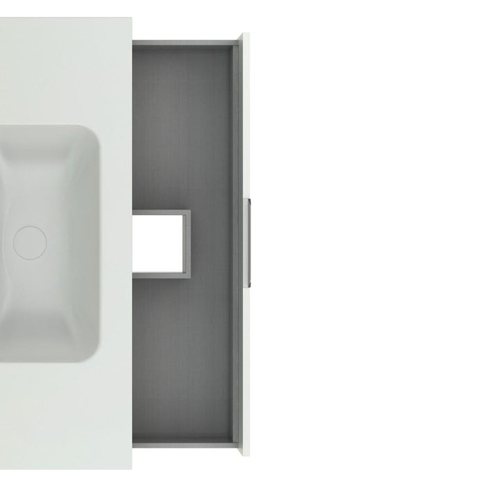 AMIZUVA C0073838 SUKI Complete Set 2 Drawers 100 White Gloss