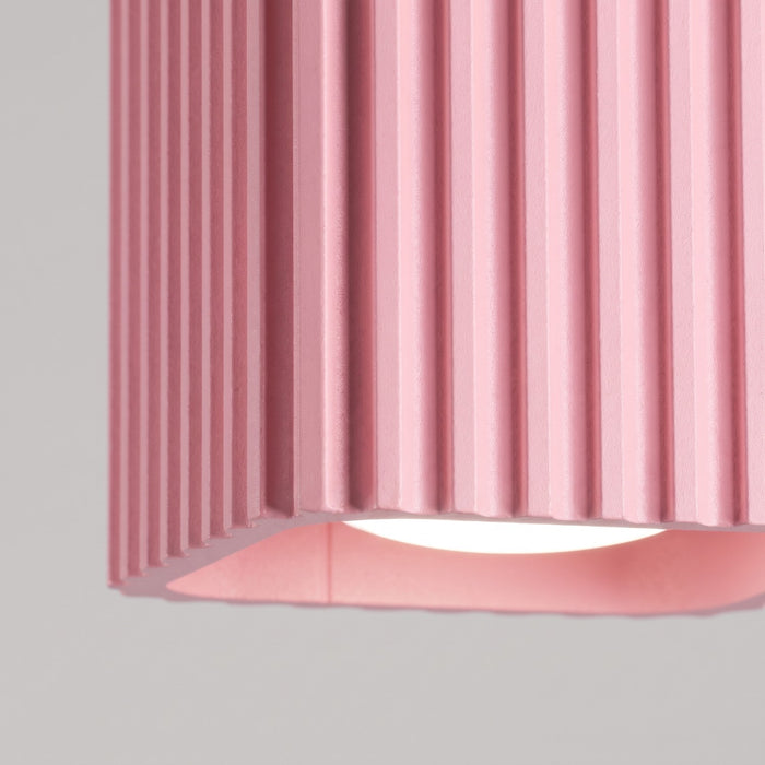 SOLLUX SL.3099 Lámpara De Techo Riff 1 Rosa Gu10