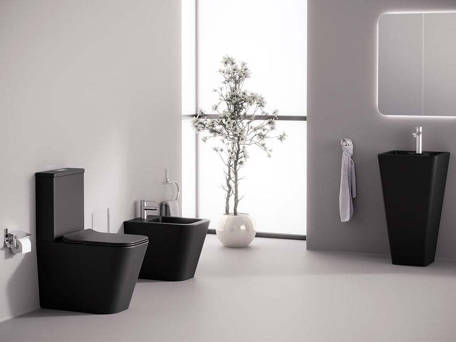 FOSSIL NATURA 1618 FLORENCIA Bidé a Suelo Negro Mate