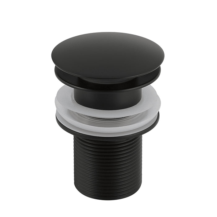 GEDY MXCC0300000 CLIC CLAC 03 Válvula desagüe universal para lavabo y bidet negro mate