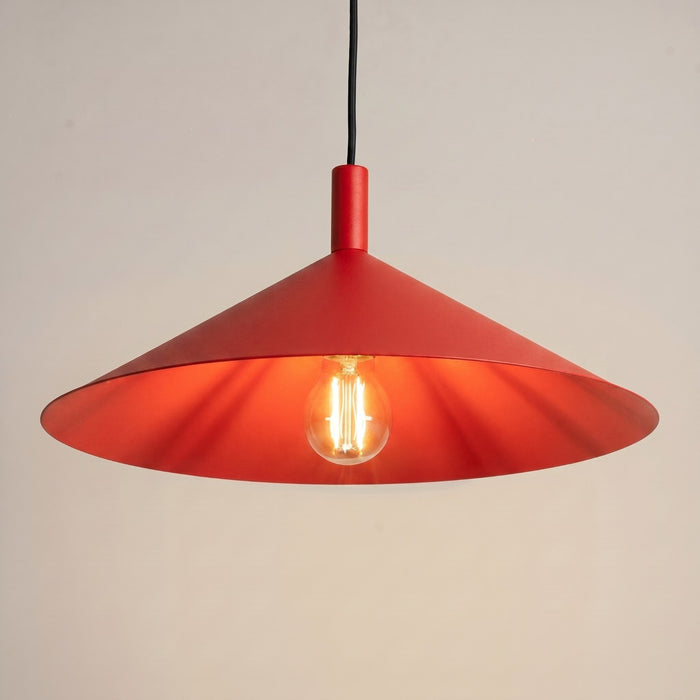 SOLLUX SL.2548 Lámpara Colgante Nox 40 Roja