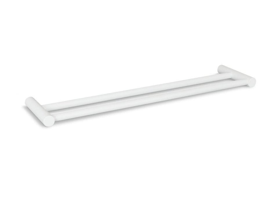 BELTRAN 10078 AMSTERDAM Double White Towel Rack Texture
