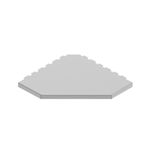 ESTIL GURU IZ10205 LISA TRAPEZOID INOX Shower Shelf