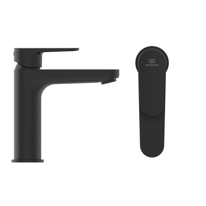 IDEAL STANDARD BD131XG CERAFINE O Grifo Monomando Lavabo Caño Alto Click Negro Seda