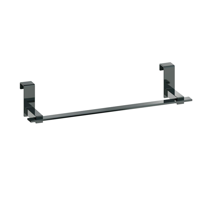 BELTRAN 10766 NIZA Barra Colgar Costado Mueble 37 Cromo Negro