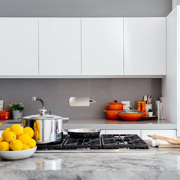 ARCOBAÑ 20PCN  Portarrollos Cocina Negro