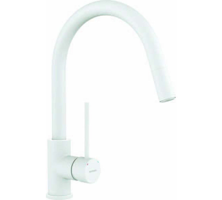 GENEBRE FRV61207 40 TAU Single-Handle Sink Tap Removable Spout White