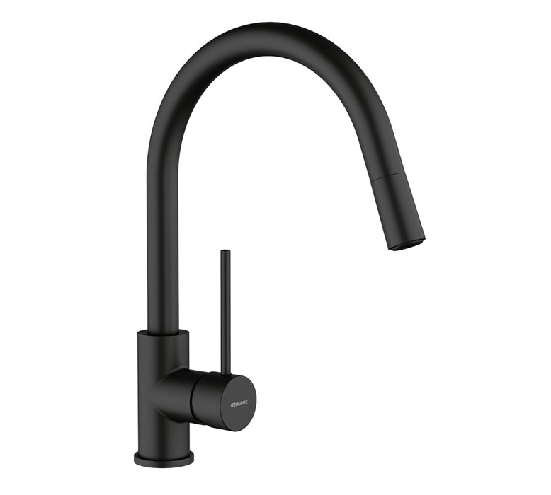 GENEBRE FRV61207 41 TAU Single-Handle Sink Tap Removable Spout Black