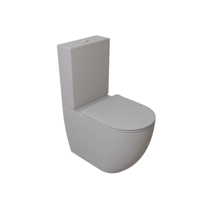 FOSSIL NATURA 03891 GALES Complete Rimless Toilet Gray