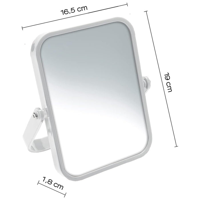 GEDY CO202202100 Magnifying Mirror G-Elena 2 Sides White