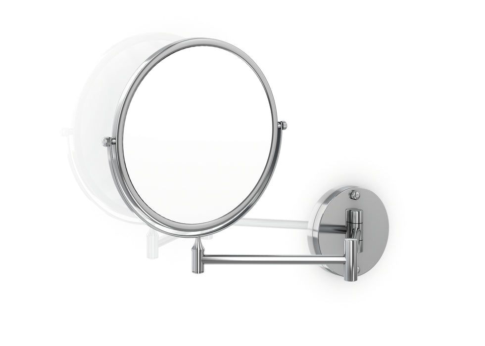 GENWEC GW05 30 06 02 Espejo Redondo de Aumento Latón Cromo Cromo