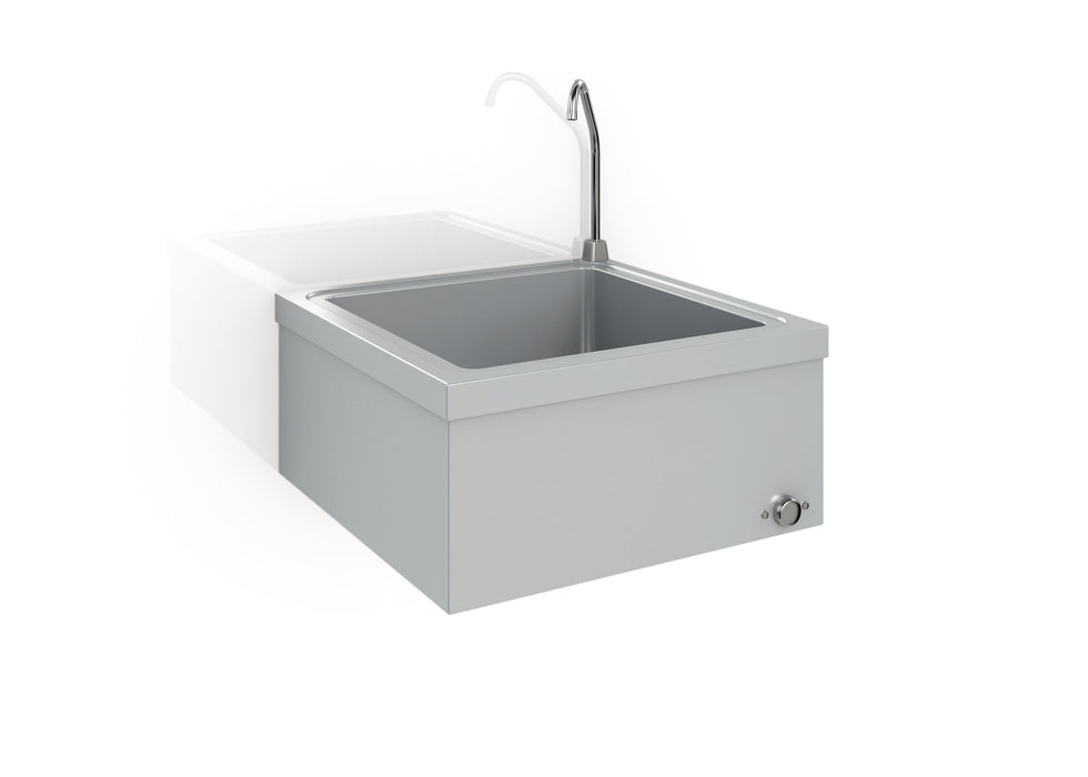 GENWEC GW08 52 04 01 Lavamanos mural activado con rodilla, una agua