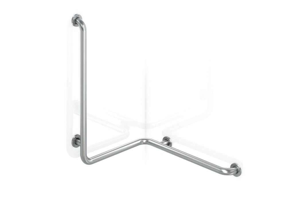 GENWEC GW11 20 04 01 Wall Bar 3 Arms Satin Stainless Left Satin Finish