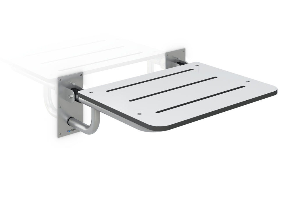 GENWEC GW11 23 11 00 Phenolic Folding Seat Satin Finish Satin Finish