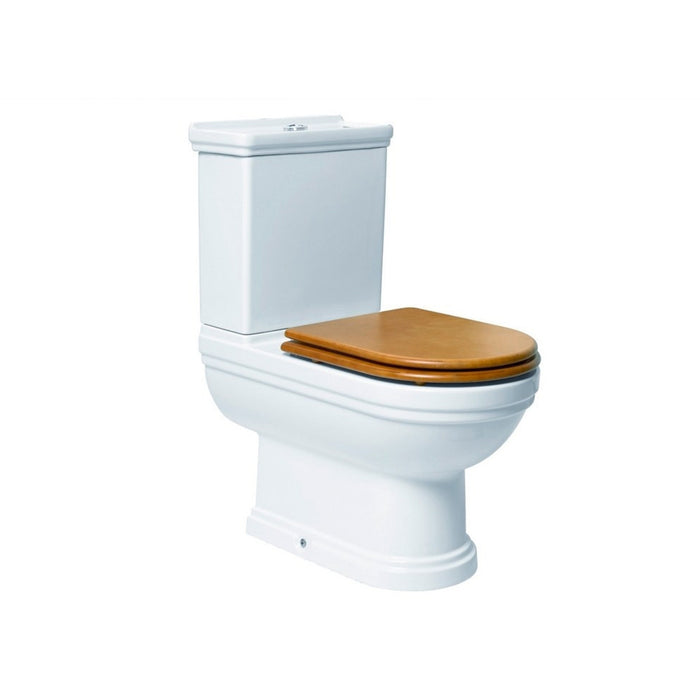 GALA G12120 NOBLE Classic Complete Toilet WC Cover Light Walnut Color