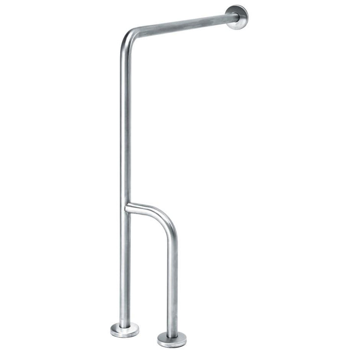 MEDICLINICS BSI020CS Barra Pared/Suelo 3 Apoyos Inox Satinado 5 a 7 Días Mediclinics 