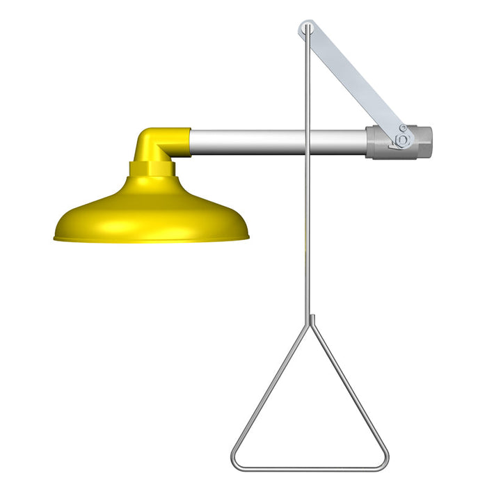 MEDICLINICS KN1643PFC20 KRUSMAN Wall Emergency Shower with ABS Head