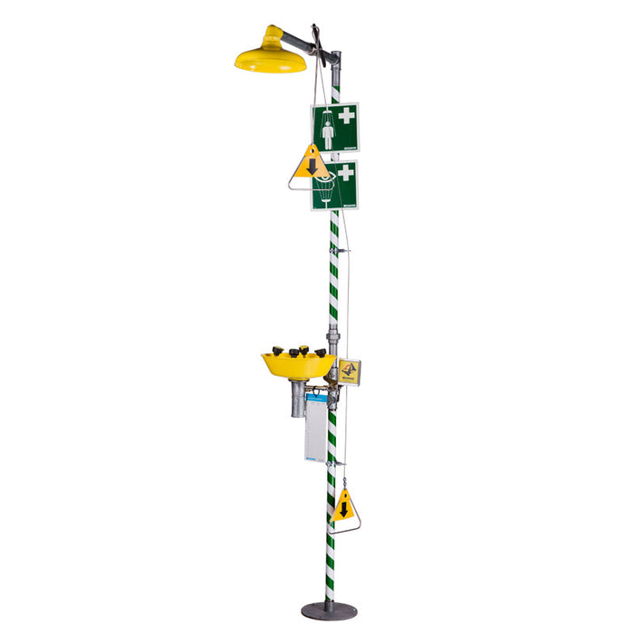 MEDICLINICS KN1909P KRUSMAN Emergency Shower and Eye/Face Wash