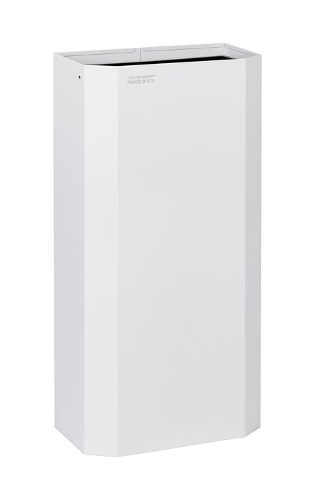MEDICLINICS PPA4279 Papelera Abierta 40 l Blanco