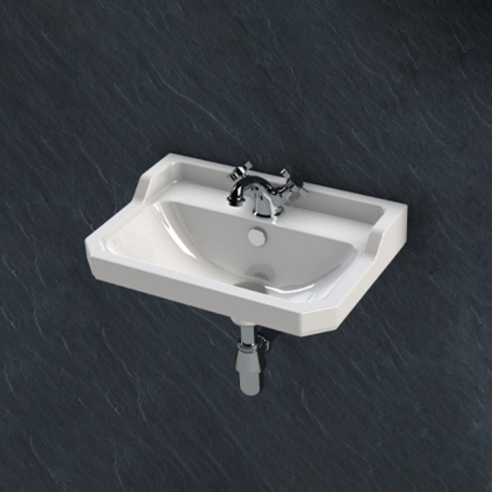 VALADARES 16361002C NEOCLASSICA Suspended Washbasin 50 with White Copy