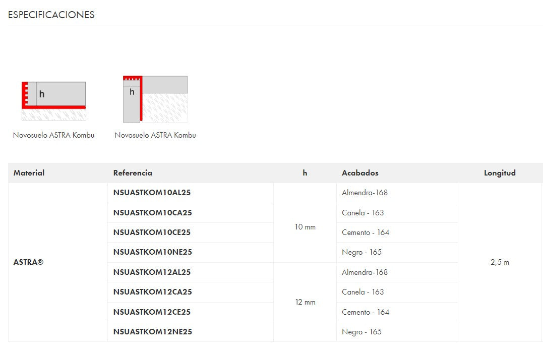 EMAC NOVOSUELO ASTRA KOMBU Cemento-164