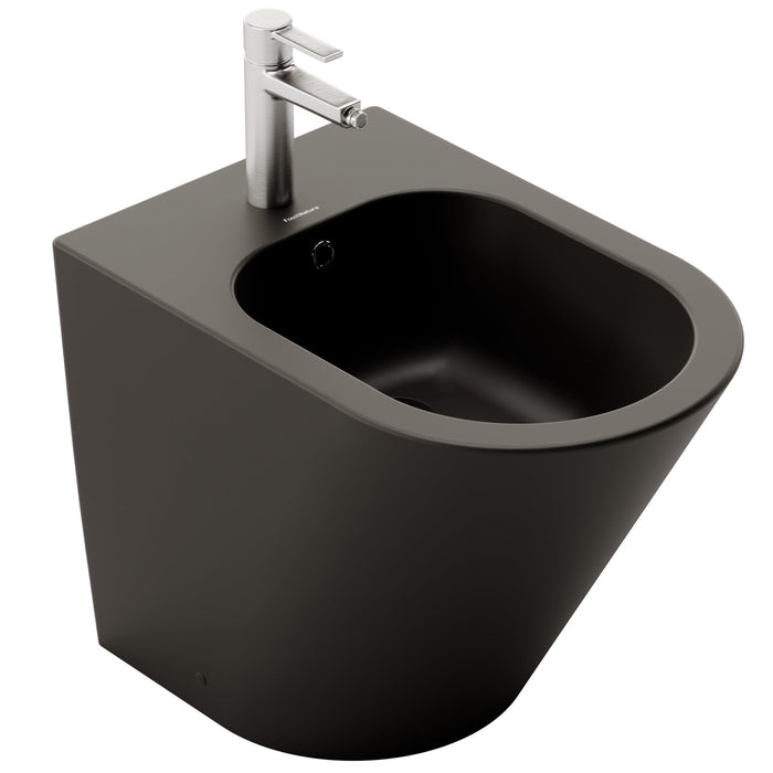 FOSSIL NATURA 1658 BOLONIA Matte Black Floor Bidet