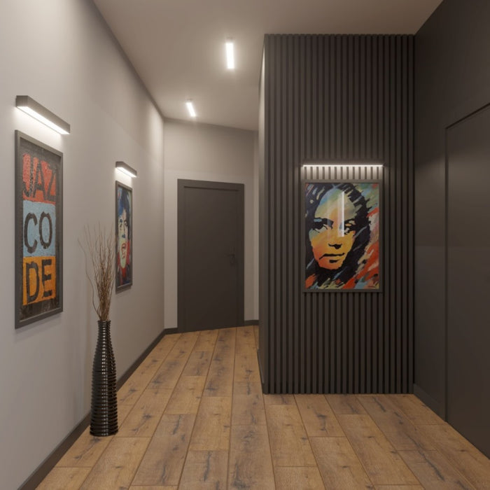 SOLLUX TH.091 Wall Light PINNE 150 Gray