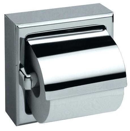 MEDICLINICS AI0310C Portarollos con tapa acero Brillo 5 a 7 Días Mediclinics 