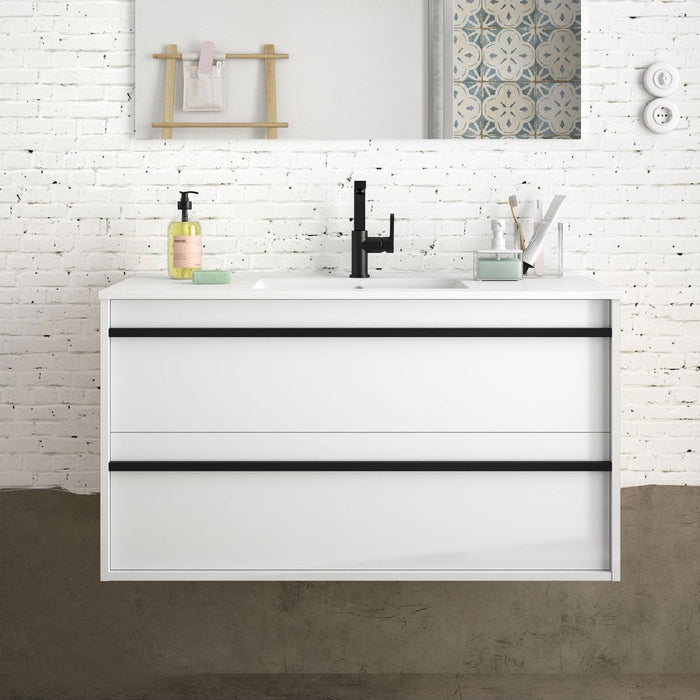SALGAR ATTILA Mueble+Lavabo 60 cm Blanco Brillo
