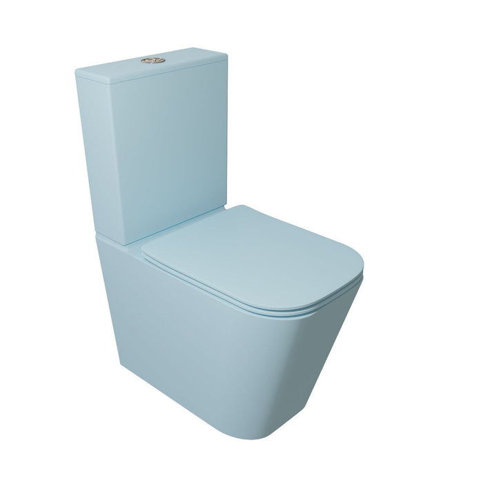 FOSSIL NATURA 04083 SERENE Complete Rimless Toilet Blue Bigaro